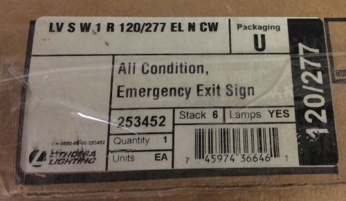 Extreme All Condition Exit Sign (New In Box)