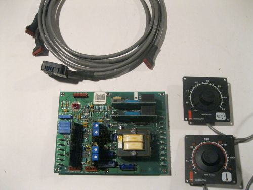 WATLOW A007-1843  HUMIDITY TEMPERATURE POWER BOARD WITH CONTROLLERS &amp; CABLES