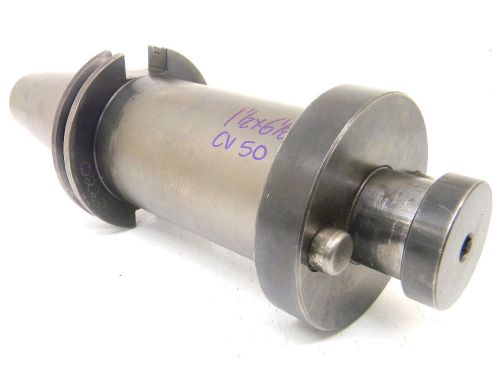 Well used cat-50 x 1-1/2&#034; sma x 6-1/8&#034; gage shell mill arbor cat50 x 1.50&#034; sma for sale