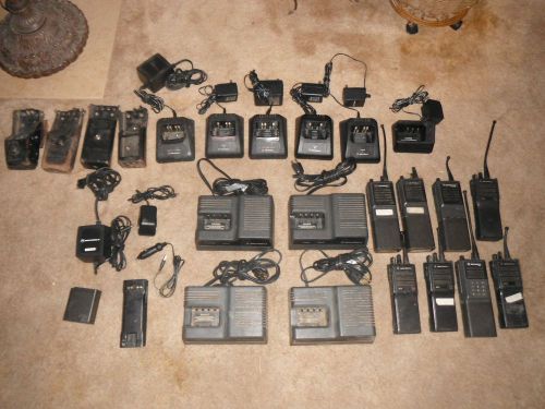 Motorola radio and charger lot for sale