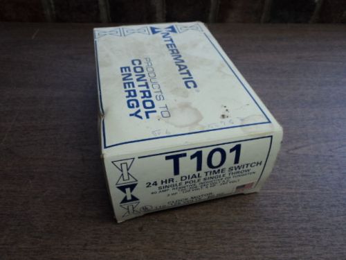 NOS Intermatic 24 Hour Time Switch Energy Control T101 40 Amp USA Made GV9 24