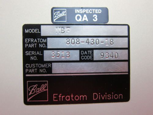 Ball / Efratom MBF 808 430 18 Module – TZSupplies.com