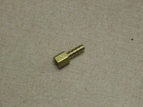 2 - new – brass hose barb, 1/4&#034; barb male, 1/8” female npt water oil gas air fue for sale