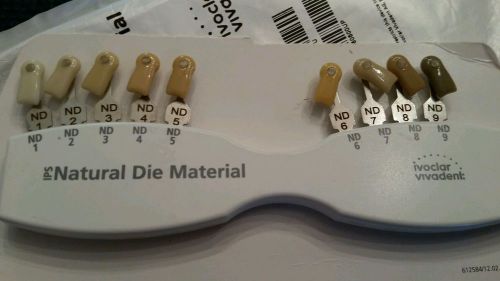 Authentic Ivoclar ND  STUMP SHADE GUIDE