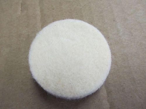 Merit 2&#034; dia buff-it pad white quick change disc ( price is for 49 pcs ) for sale