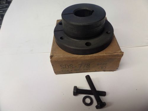 No name keyed bushing sds-7/8 sds78 3/16x3/32 kwy 7/8&#034; bore new for sale
