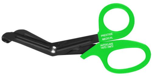 Prestige medical premium clinical fluoride non stick scissor emt neon grn 5.5 for sale