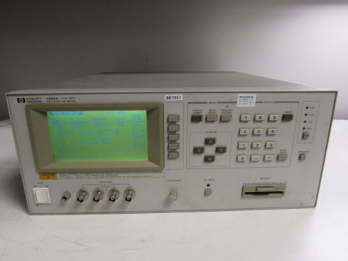 Agilent/Keysight 4284A Precision LCR Meter, 20 Hz to 1 MHz, 0.01m ohm to 100M oh