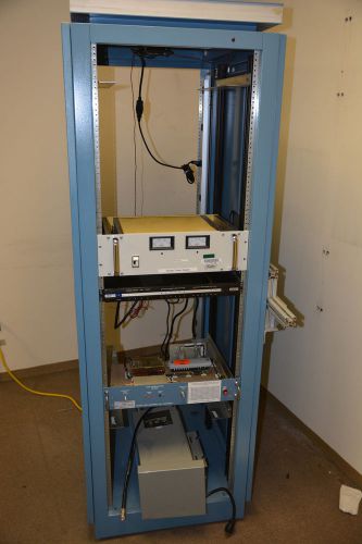 Network ate  test equipment cabinet, wheels, 10 outlet power, cooling for sale