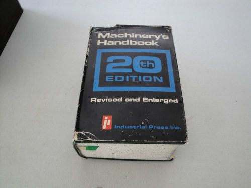 Machinery&#034;s  handbook