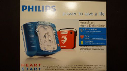 New factory sealed philips heartstart home defibrillator m5068a (aed) for sale