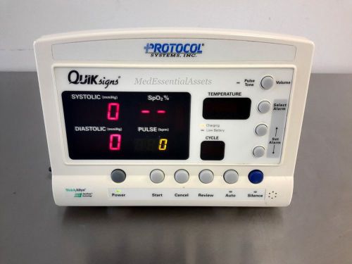 Welch Allyn Protocol 52000 Series Quik Signs Vital Signs Patient Monitor NIBP