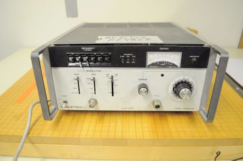Broken 3000 wavtek 520mhz signal generator for sale