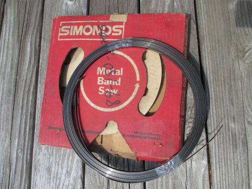 SIMONDS BAND SAW BLADE HARD EDGE COIL #5764 3/8&#034; 24T Tooth 100ft Spool 75+ Left.