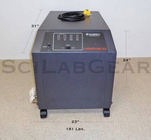 Coherent 0301-120-00 laserpure 20 cooling system for sale
