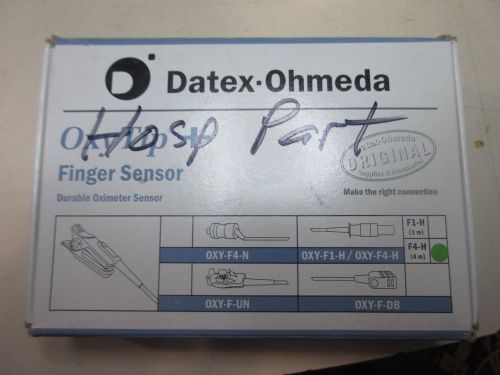 DATEX-OHMEDA OXYTIP+ PULSE OX FINGER PROBE NEW IN BOX # OXY-F4-H 22403