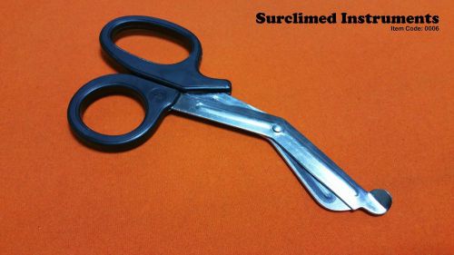 EMT Shears (Scissors) Bandage Paramedic EMS Supplies 7.25&#034; Black