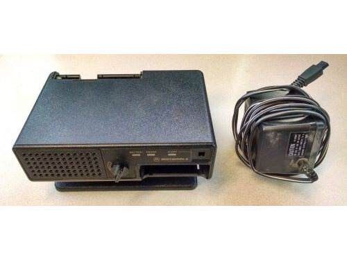 Motorola NYN8348A Minitor III IV 3 4 Amplified Fire Pager Desk Battery Charger