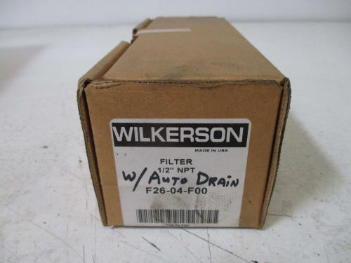 WILKERSON F26-04-F00 1/2&#034; FILTER *NEW IN A BOX*