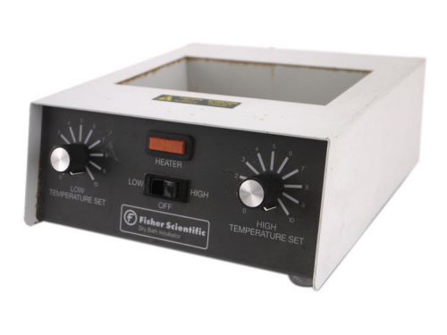 Fisher 11-718-2 Laboratory Temperature Controlled Dual-Block Dry Bath Incubator