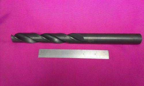 New 59/64&#034; hss drill .9218&#034; dia. straight shank 10.75&#034; long ptd brand tools tool for sale