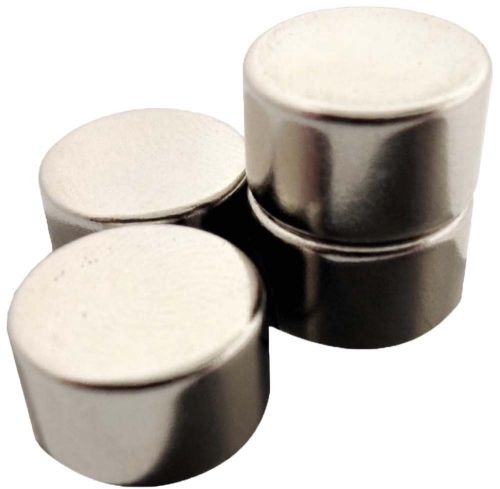 4 Piece Set of Rare Earth Magnets with 5 Pound Capacity Each
