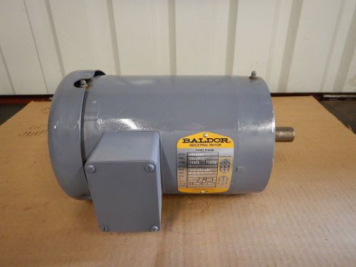 NEW Baldor Electric Motor 1 HP 208-230/460 Volts 1725 RPM VM3546T NEW