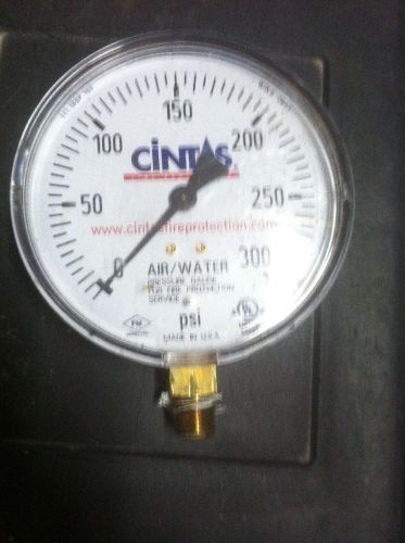 Fire sprinkler air/water gauge  111.10sp  4&#034;  300psi ul listed- u.s.a. for sale
