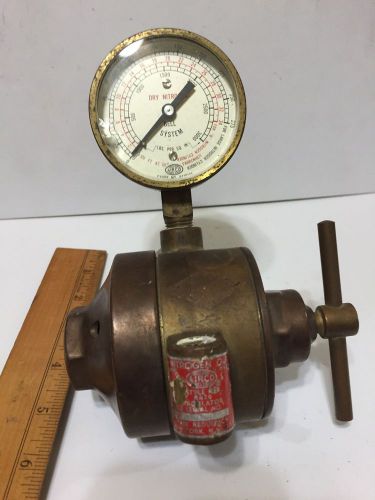 Airco dry nitrogen gauge regulator no.8429, 72c73 for large cylinder bell system for sale