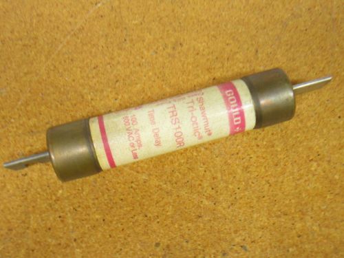 Gould Shawmut TRS100R Time Delay Fuse 100Amps 600Vac Used