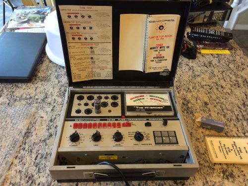 SENCORE TC-28 THE HYBRIDER TUBE &amp; TRANSISTOR TESTER w/MANUALS! TESTED WORKING!