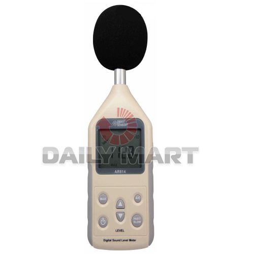 Smart Sensor AR814 Digital Pressure Sound Noise Level Meter Tester 30-130db NEW