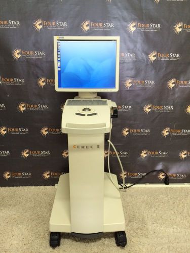 Sirona Cerec 3 Red Cam- 2007 w/ 3.85 Software S/N 17143