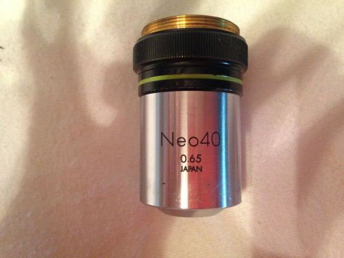 Olympus Neo40 Microscope Lense  0.65
