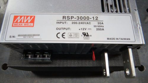 Mean Well Power Supply RSP-3000-12