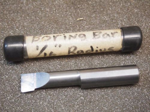 Solid Carbide 1/2&#034; Boring Bar  3&#034; Long  1/16 Radius