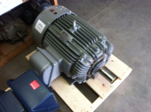 20 HP Teco Westinghouse  Electric Motor 324T FRAME 3PH 208/230/460V 870 RPM