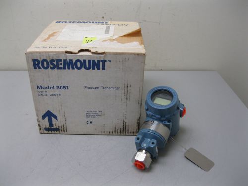 Rosemount 3051 TA 3A Smart Hart Pressure Transmitter NEW D11 (1821)