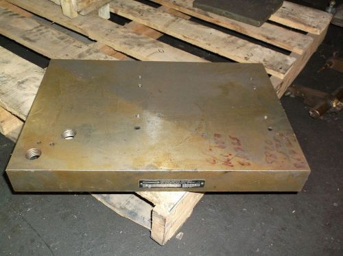 Challenger PS120182 Cored Bench Plate 12&#034; x 18&#034; x 2&#034;