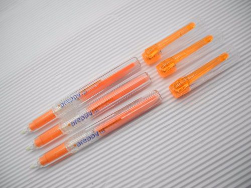 Orange x 5pcs PLATINUM CSCQ-150 Highlighters(Japan)