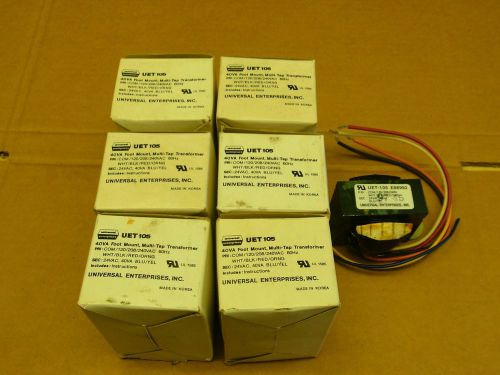 Universal foot mount multi-tap transformer uet 105, lot of 7 for sale