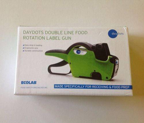 Daydots Double Line Food Rotation Label Gun