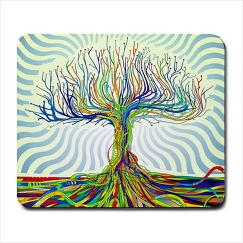 New Abstract Tree Mouse pad Mouspad PC Game Free Shipping