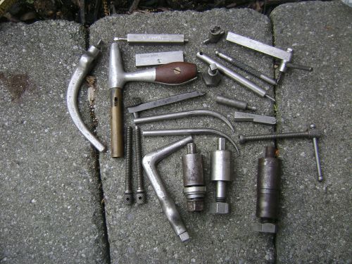 mixed lot machinist tools and accessories