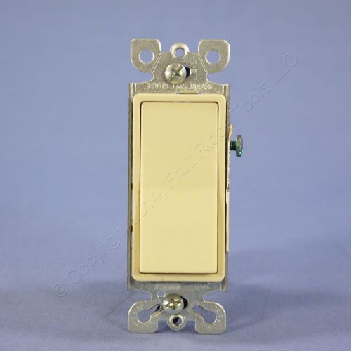 Eagle Electric Ivory Decorator Rocker Wall Light Switch 3-WAY 15A Bulk 6503V