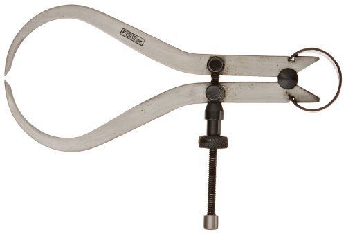 Fowler 52-105-004 Steel Outside Spring Caliper with Polished Natural Steel