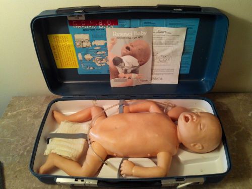 Laerdal Resusci Baby CPR Training Manikin in Case w/Instructions