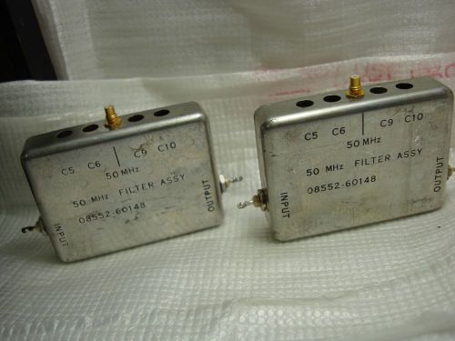 AGILENT HP 08552-60148 50 MHZ FILTER ASSEMBLY