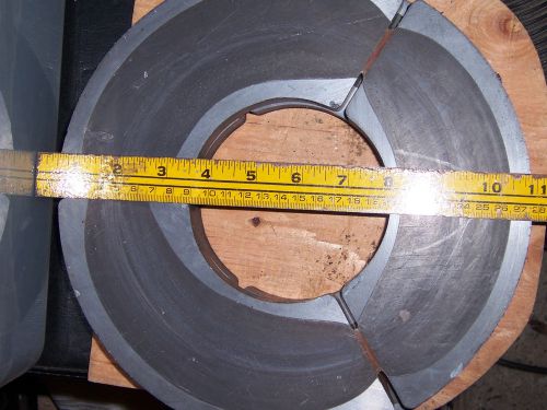 super-giant large powerful ceramic ferrite magnet 26.5cm (10.5&#034;) 9kg (20lbs)
