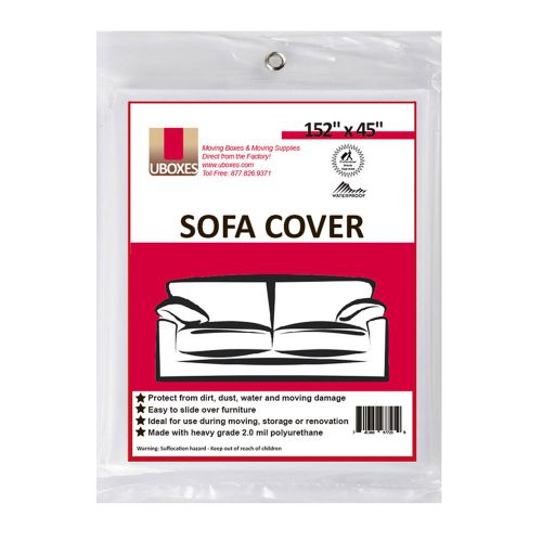 13 sofa covers 152&#034; x 45&#034; poly bags for protective moving storage for sale